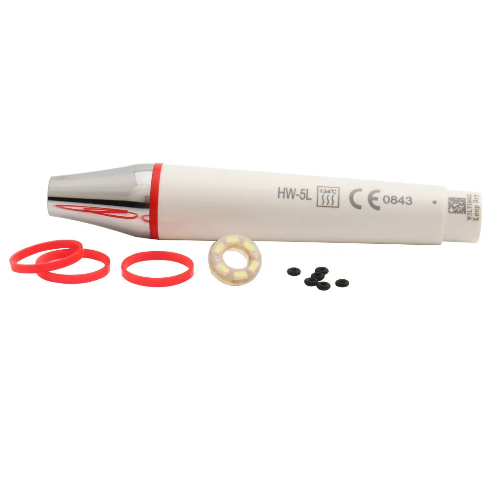 HW-5L Dental Ultrasonic Scaler Handpiece with LED for Woodpecker / EMS Detachable Piezo Scaler Handpiece teeh cleaning
