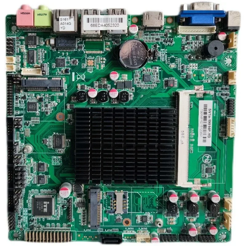 

SV1a-19014P J1900 Четырехъядерный 17X17 COM HDMI промышленный контроль ITX Кассовый аппарат LVDS Материнская плата