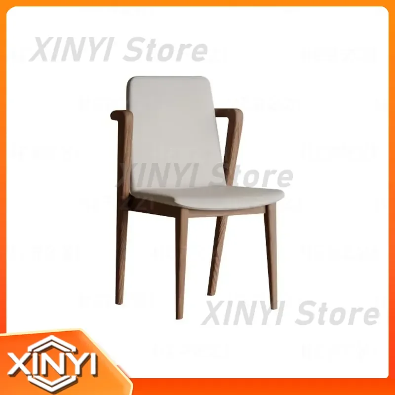 High Back Dining Chairs for Coffee Shop Living Room Dressing Table Restaurant Home Office Modern Comfort Frame Seat Furniture