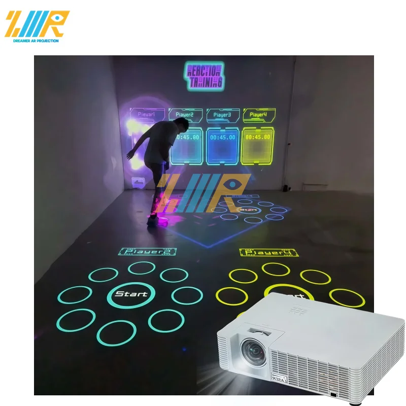 

Indoor Sport Game Interactive Activity Training L Shape Interactive Projection Game Interactive Projection Games