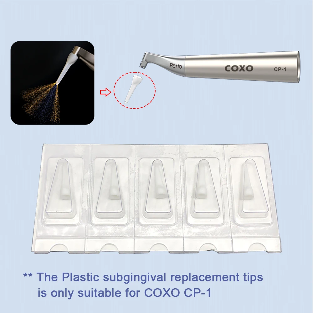COXO Dental Air Polisher Subgingival Mode Accessory 50 Pcs/100Pcs/150Pcs Dentistry Products Dentist Materials Endodontics