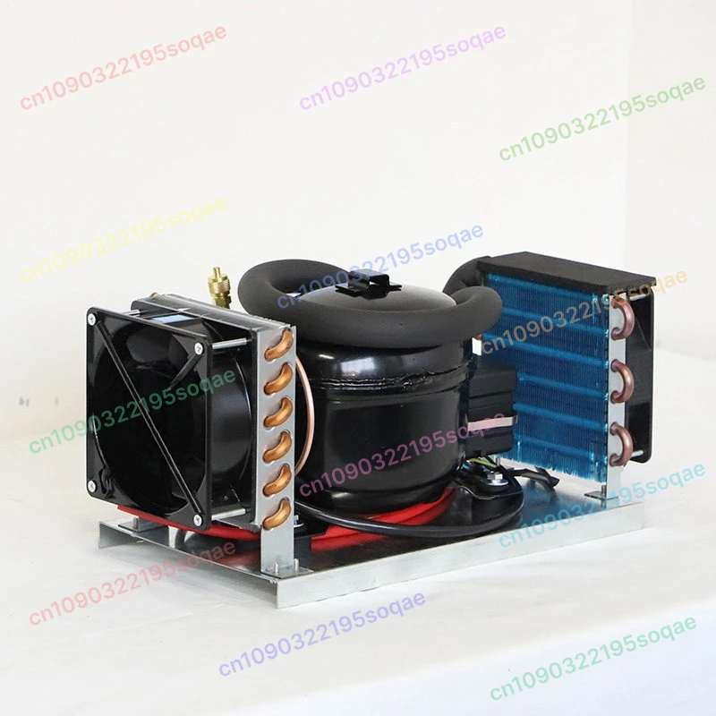 

DC12V 24V Compressor Condenser BD25HC Car Refrigerator Solar Freezer Marine Refrigerator Air-cooled Refrigerator Unit