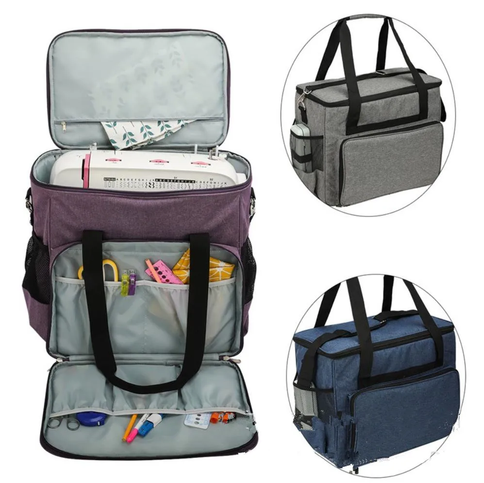 

Large Capacity Sewing Machine Storage Bags Tote Multi-functional Portable Travel Home Organizer Sewing Machine Accessories