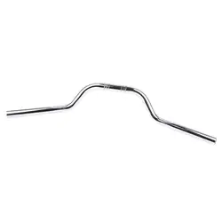 1 Inch 25mm Drag Style Bar Handlebars for Motorcycle Dirt Pit Bike Silver