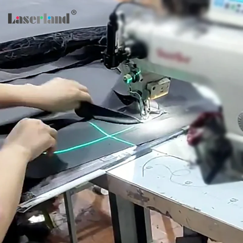 12mm Green Dot Line Cross Focusable Laser Module for Marking Welding Embroider with USB Connection