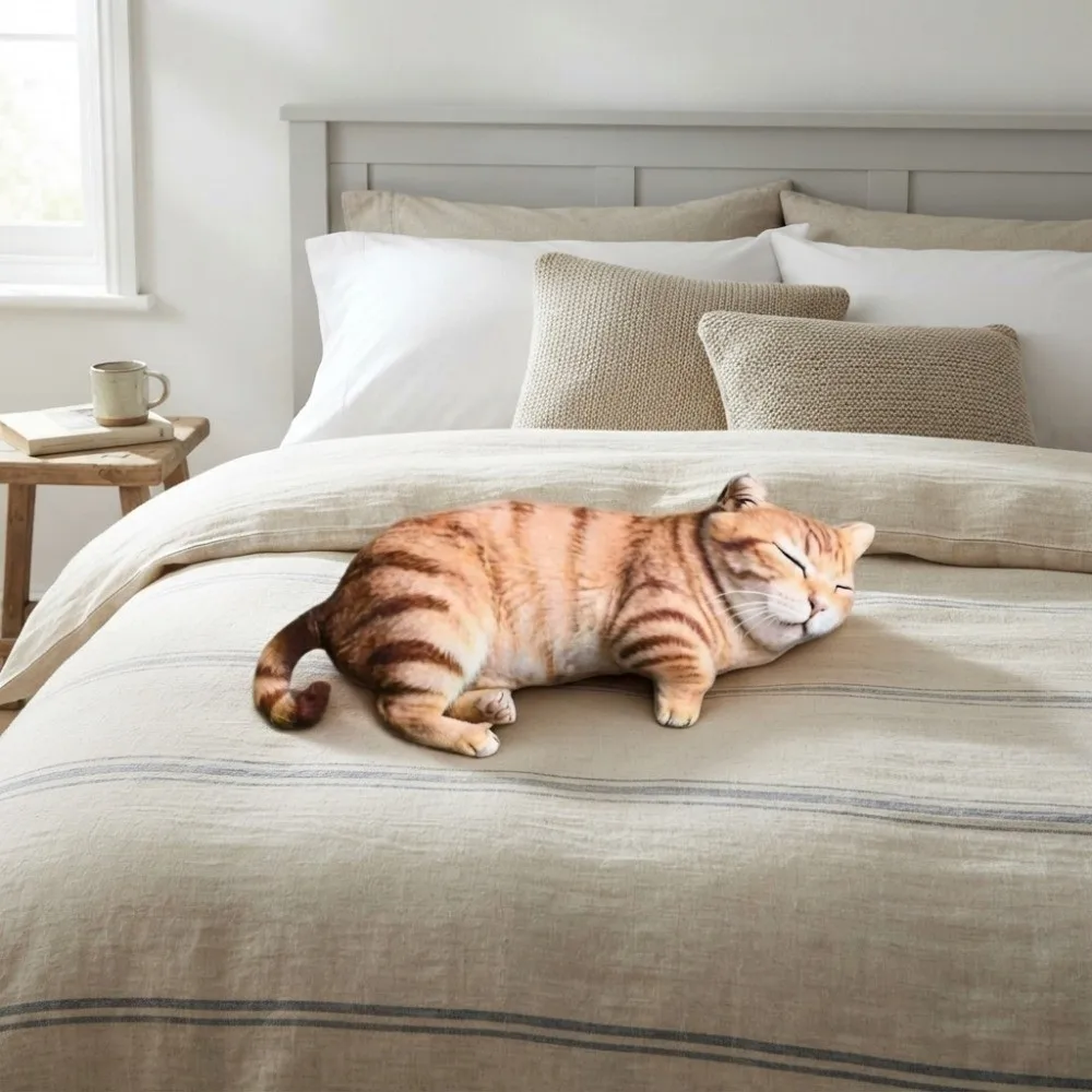 Material Animal Body Pillow 40cm Size PP Cotton Filled Poultry Throw Pillows Soft Texture Cute Design Animal Cushion