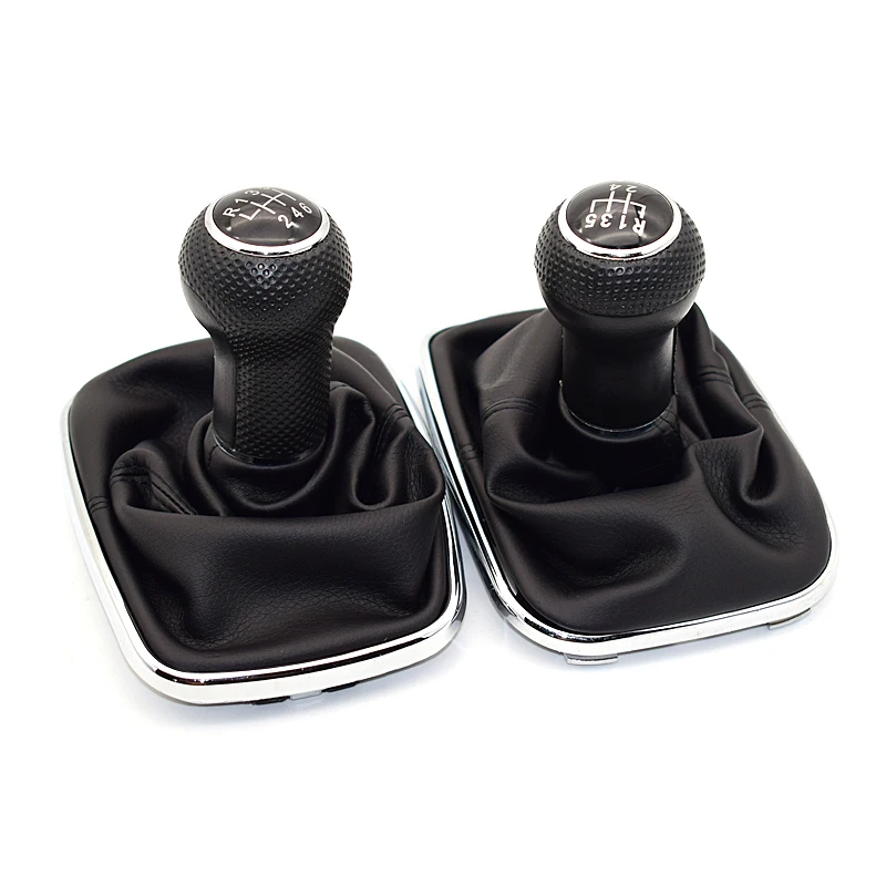 

5 / 6 Speed Car Gear Shift Knob Lever Shifter Gaitor Boot For Volkswagen VW 1999-2004 Golf 4 IV MK4 GTI R32 Bora Jetta MT 12mm