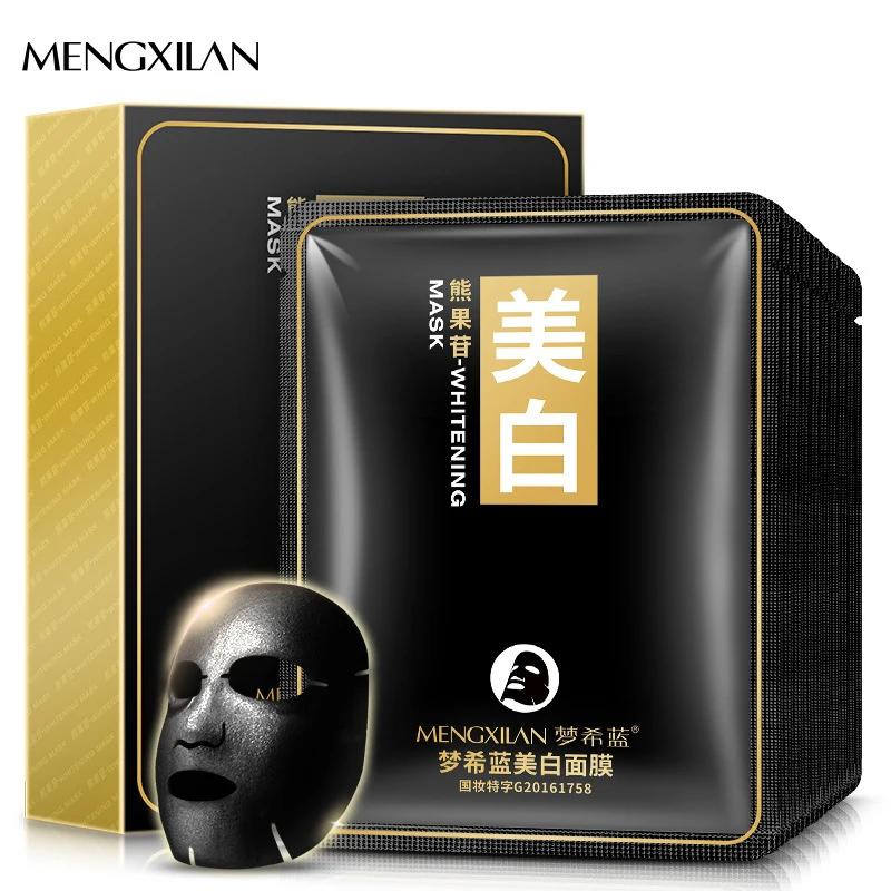 

Мужская темная маска для лица Meng Xilan - увлажняющая, отбеливающая, осветляющая, улучшающая тон кожи и сужающая поры.