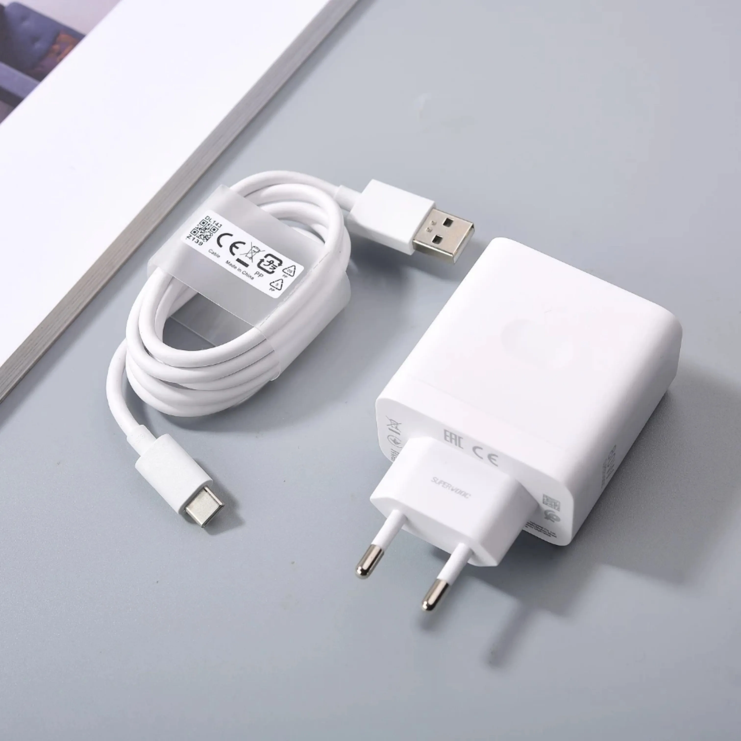 80W SuperVooc Charger For OPPO - Oppo Reno 12 评论和价格