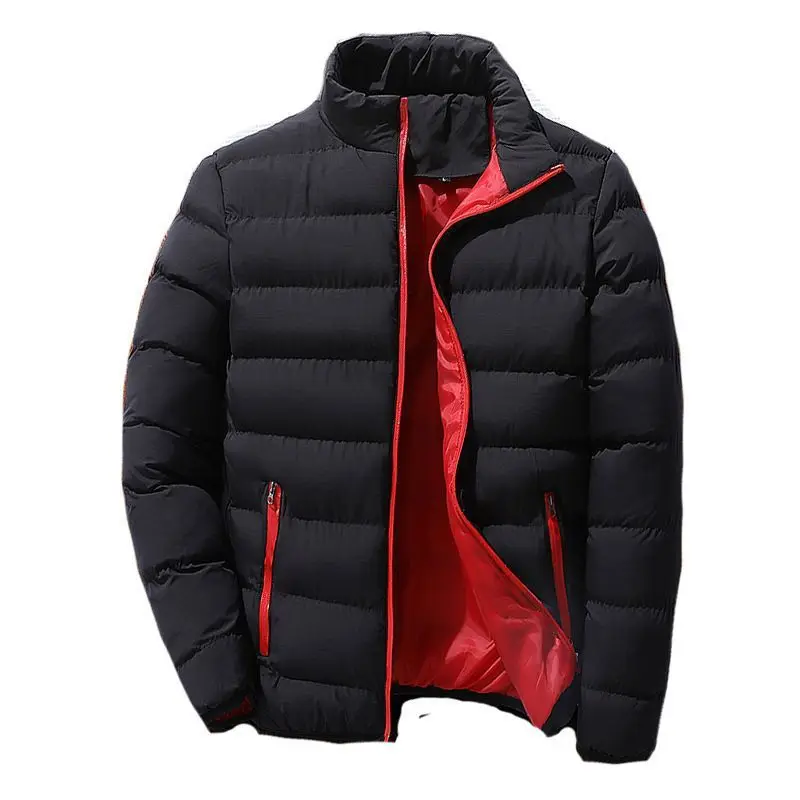 New Brand Autumn Winter Light Down Jacket Men's Fashion Hooded Short Large Ultra-thin Lightweight Youth Slim Coat  Jackets