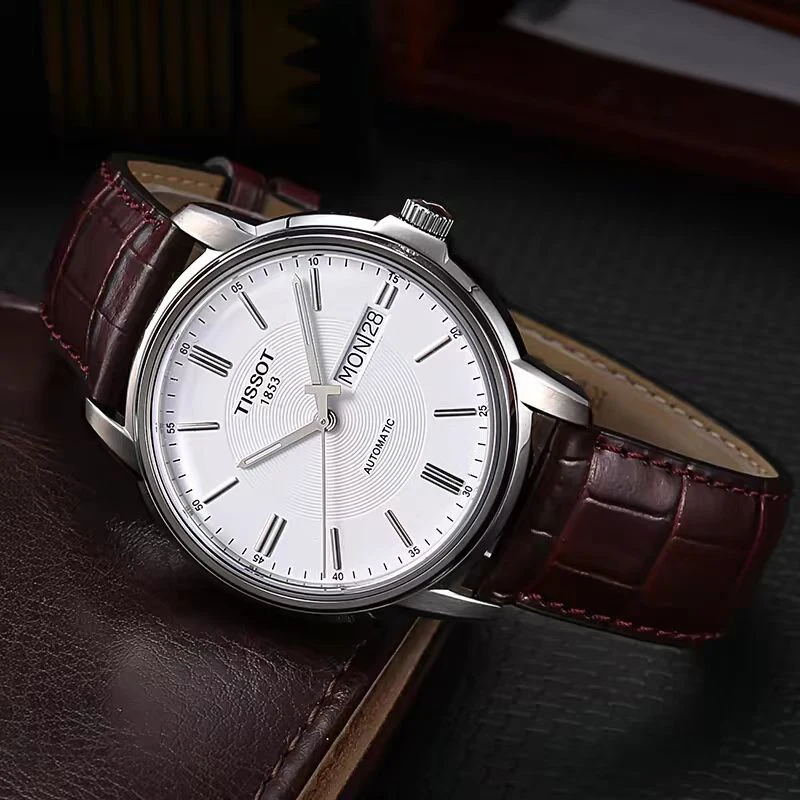Tissot TISSOT T luxury brand men\'s and women\'s automatic mechanical movement Fashion business Star series waterproof