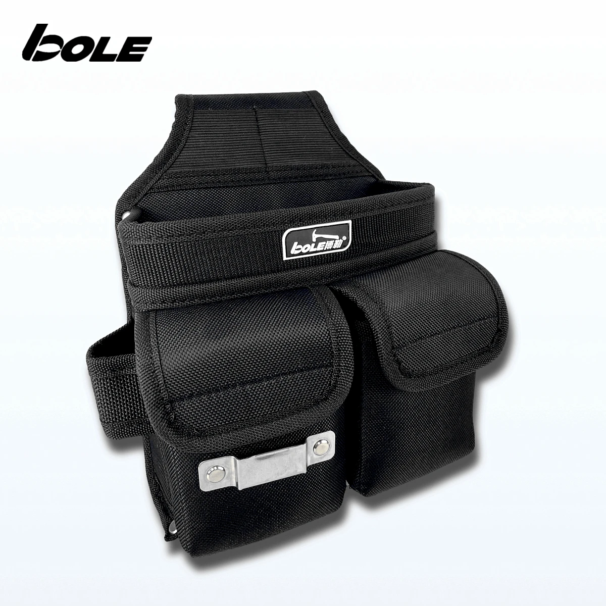 BOLE Electrician Special Kit Multifunctional Maintenance Installation Canvas Large Tool Bag Work Multifunctional Waist Bag