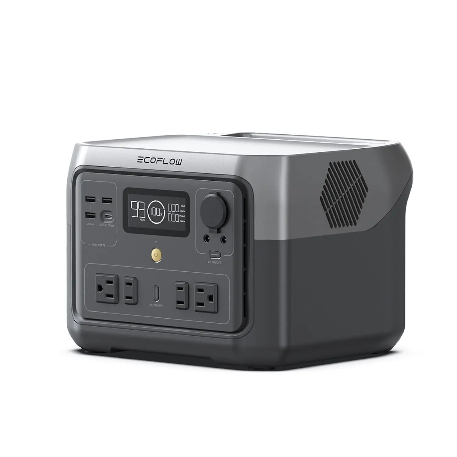 Portable Power Station River 2 Max 500, 499Wh LiFePO4 Battery