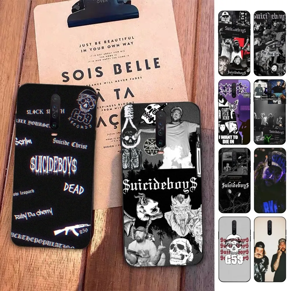 Hip Hop Group U-uicideboy Phone Case For Redmi 5 6 7 8 9 10 Plus Pro 6 7 8 9 A GO K20 K30 K40 Pro Plus F3 Fundas