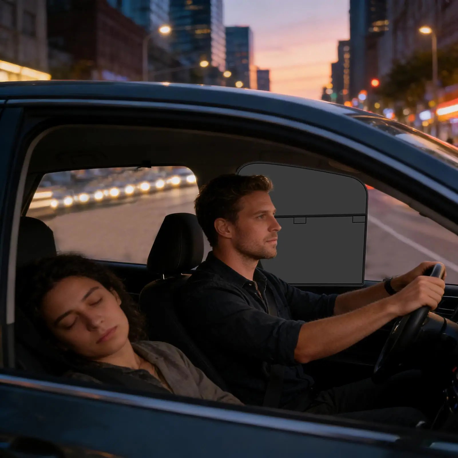 

Автомобильные шторки на окна: нескользящие, магнитные, утолщенные, моющиеся, солнцезащитные, для боковых и задних окон седанов и фургонов, летние