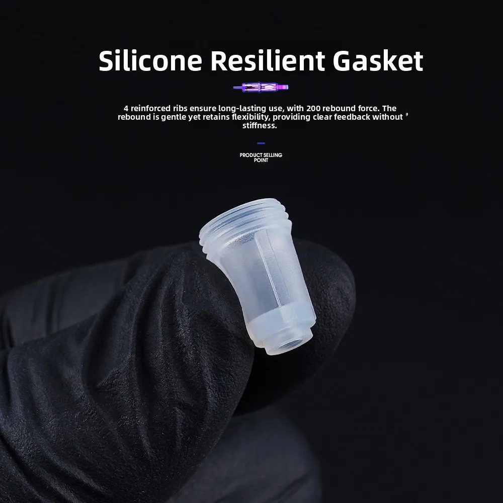 MAST pro 小型パープルニードル電流計 リップブラッシュ アイライナー タトゥー美容ツール 0本一体型ニードルセット