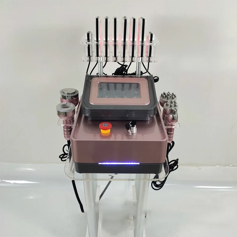 6 in 1 80 k/40 k Lipolaser อัลตราโซนิกสูญญากาศ Cavitation เครื่องลดน้ําหนัก Lipolaser Body Slimming สําหรับ Salon ลดไขมันสปา