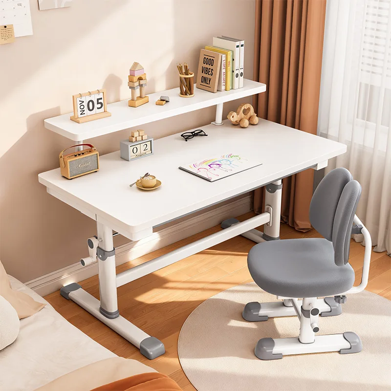 Study desk for primary and secondary school students Office desk and chair set Writing homework desk