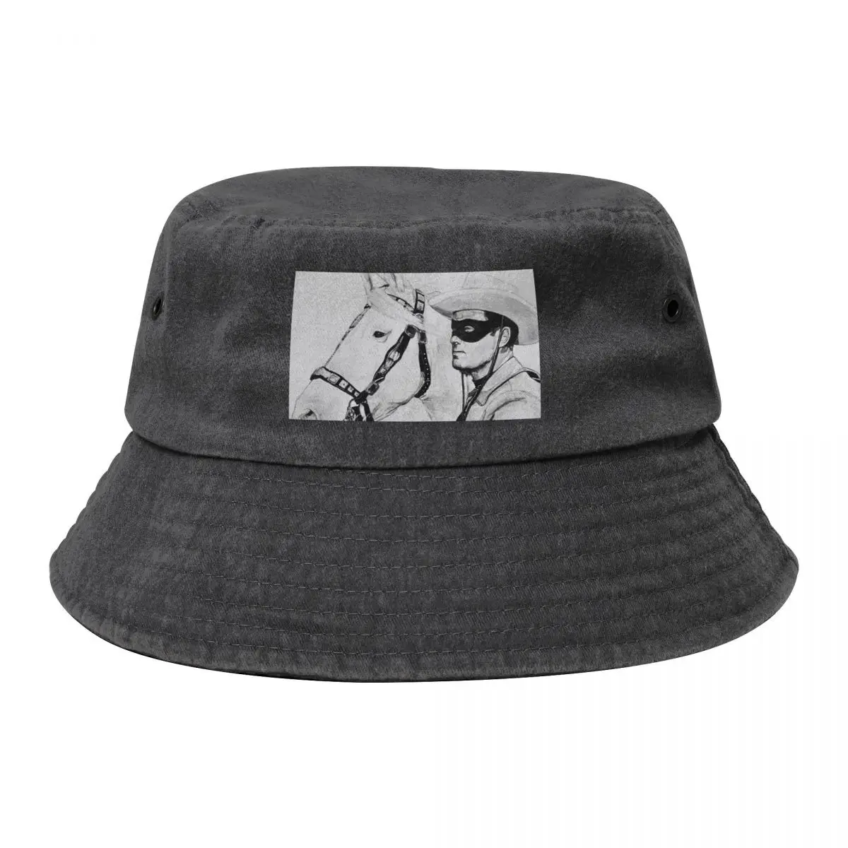 

Lone Ranger Bucket Hat Hip Hop Kids Hat Horse Hat Cosplay Women's 2025 Men's