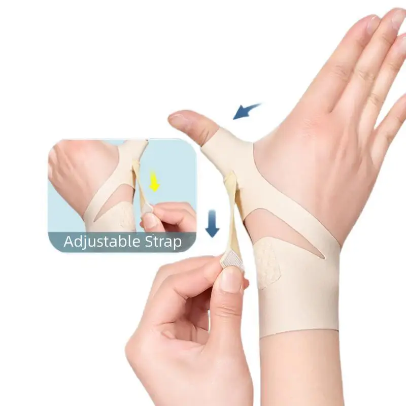 Handgelenk Daumen Unterstützung Klammer Weiche Elastische Daumen Kompression Hülse Schutz Daumen Spica Schiene Leichte Armband Gym Sport – Detail 7