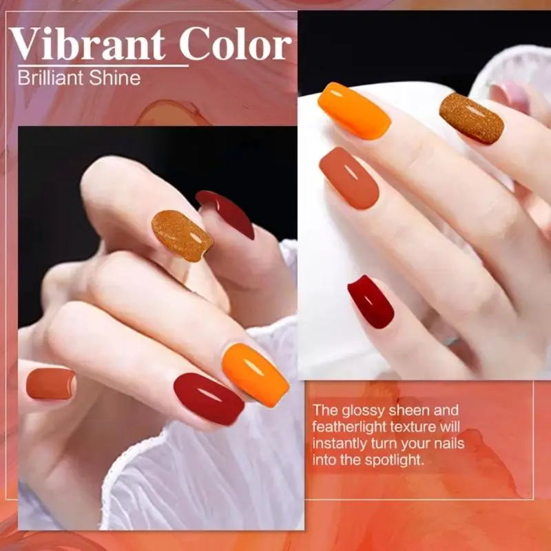 C1FF – ensemble liquides trempage pour ongles en Salon, formule séchage instantané, Collection pigments riches, étui