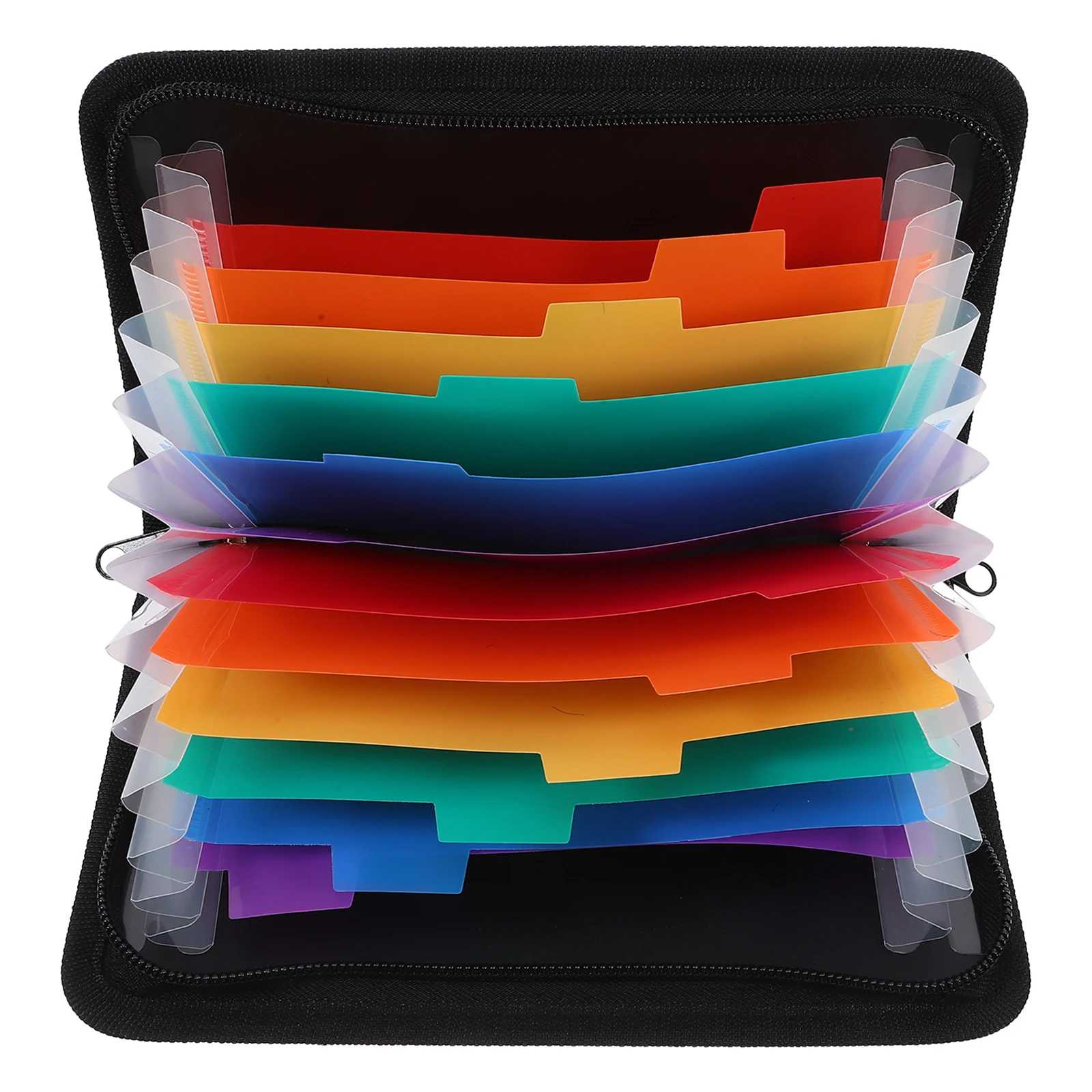 منظم الإيصالات المحمولة توسيع مجلد الملفات حامل مستندات متعدد الشبكة للأوراق فواتير القسائم تذاكر حامل العملة #2