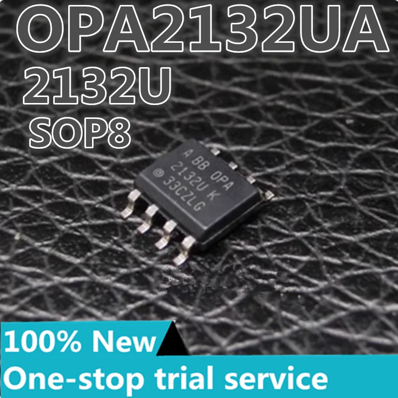 2-50PCS %New OPA2132UA OPA2132PA DIP8 SOP8 FET Input dual-channel high-performance audio operational amplifier chip