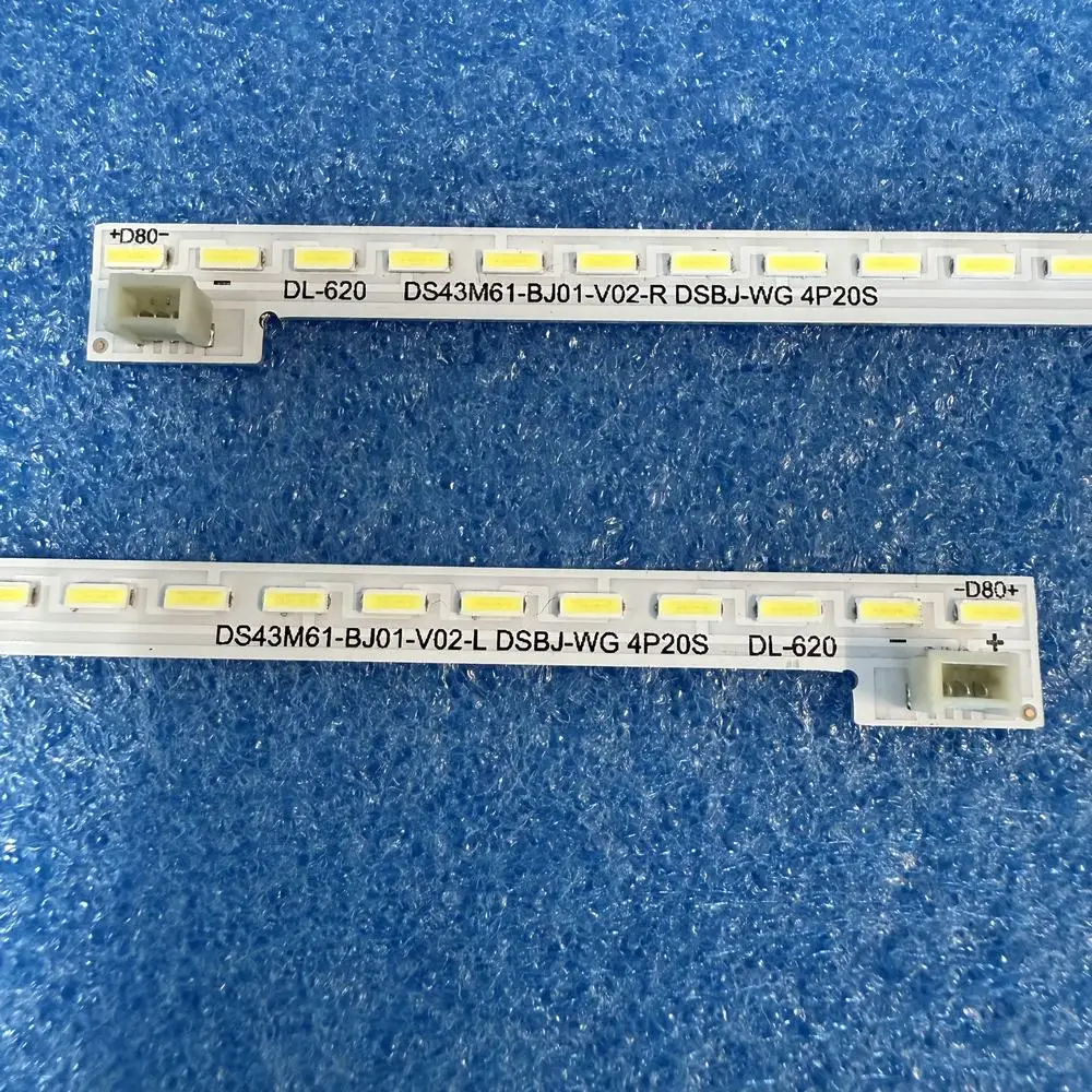 475mm-2-pcs-set-tira-retroiluminacao-led-80led-para-va43-l11-l430lgs-dv430fhm-nn0-dsbj-wg-ds43m61-bj01-v01-l-r-80led