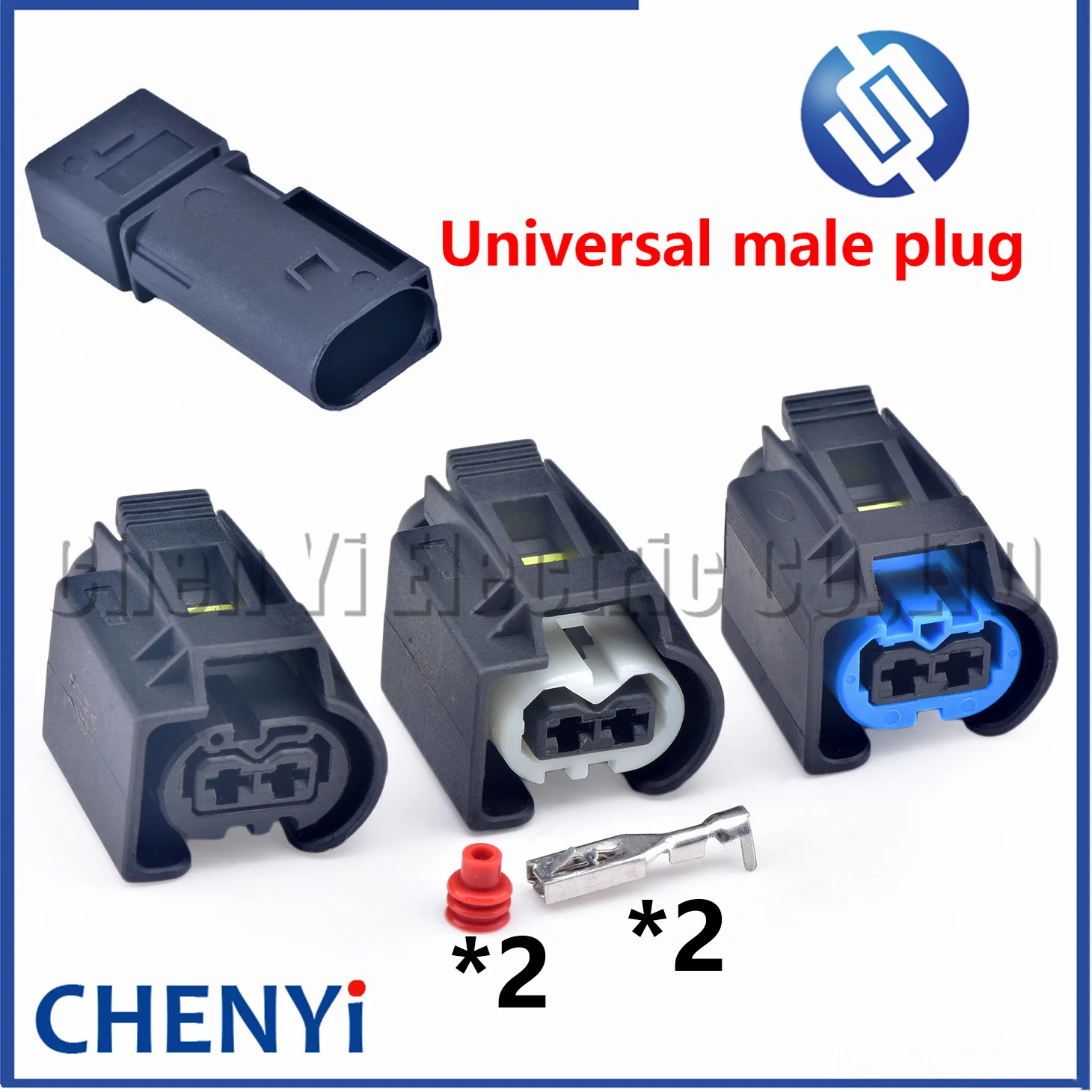 2 Pin Auto connector 525550 09441261 09441213 1433921-01 For BMW Mercedes CDI Diesel Fuel Injector Plug OM646 VITO VIANO W639