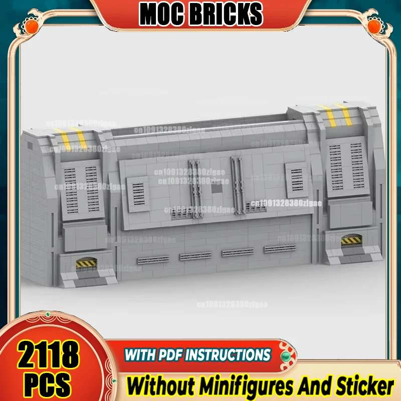 Star Movie Moc Building Bricks Empire Base Defense Wall Model Blocks Toys