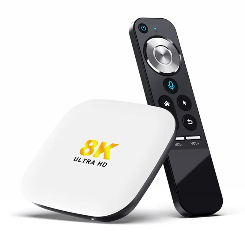 

3CGRO-M2 Plus Smart TV Box с ОС Android 14, Rockchip RK3528, потоковая передача 8K 4K, 1000M LAN Wifi6 Bluetooth-гироскоп, вилка стандарта США