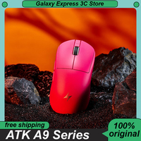 ATK A9 Wireles Mouse Triple-mode Star Flash Lightweight Dual 8K PAW3950 Ultra Nordic52840 Gaming Mouse Customized Esports Mice