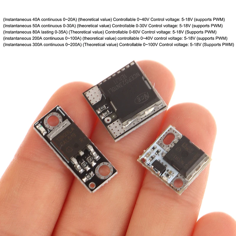 Panneau de commande de commutateur électronique de régulation PWM, tube à effet de champ, mini déclencheur MOS haute puissance, technologie de pilote, 1PC