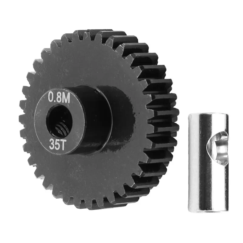 M0,8 gehärteter Stahl 45er # Stirnrad 5 mm Bohrung – für 1/10 RC Monster Truck Crawler Upgrade-Teil – Detail 34