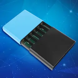 USB 5.5x2.1mm 12V-24V Adjustable Output 12x 18650 Batteries DIY Power Bank Box for Laptop Mobile Phone Router Tablet LED