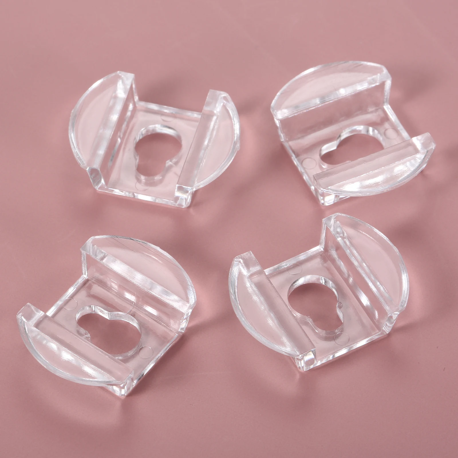 Obrázek 6: 20ks průhledná akryl malba formulovat háčků tykev spona ramínko 30mm/1.2inch průhledný zeď namontovat fotka závěsný klip domácí empora