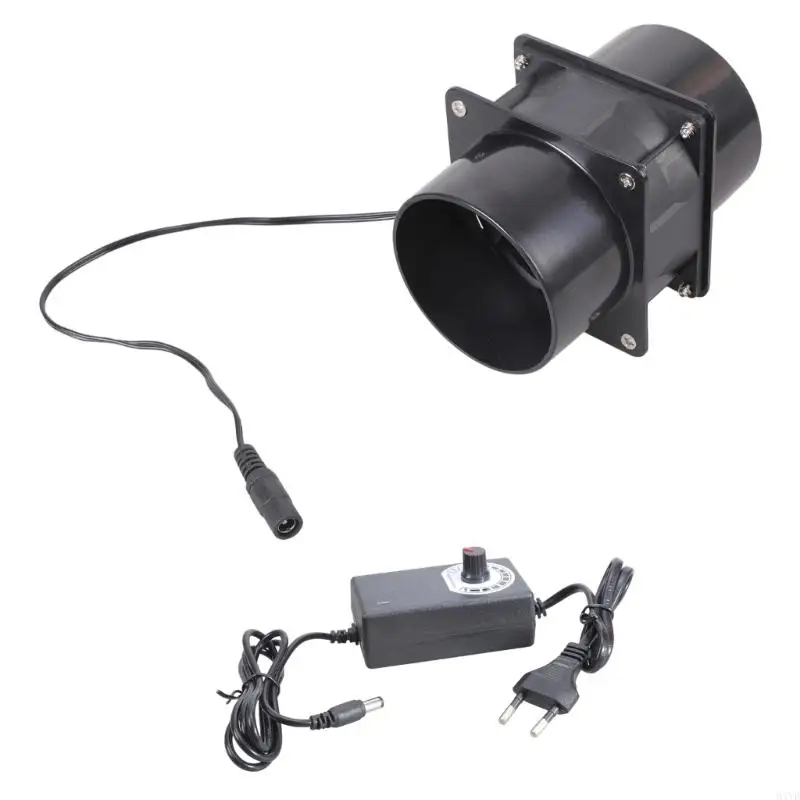 

Inline Duct Fan Bathroom Exhaust Fan Ventilation 72mm Duct Fan For Boosting Ventilation In Small Space M4YD