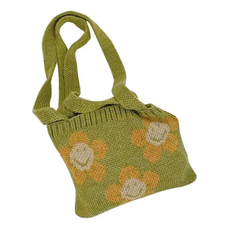 

X90D Girls Mini Shoulder Bag Casual Bag Outdoor Bag Knitted Braid Crossbody Bags