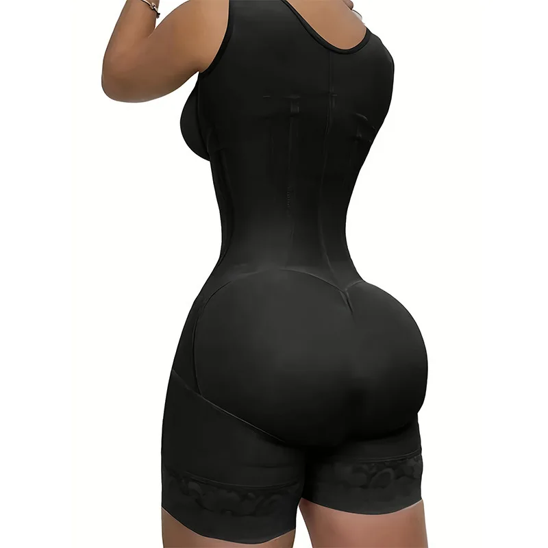 Women's Fajas Colombianas Shapewear Underbust Tummy Control Workout Body Shaper Butt Lifter Bodysuit Postpartum Girdles Shaper