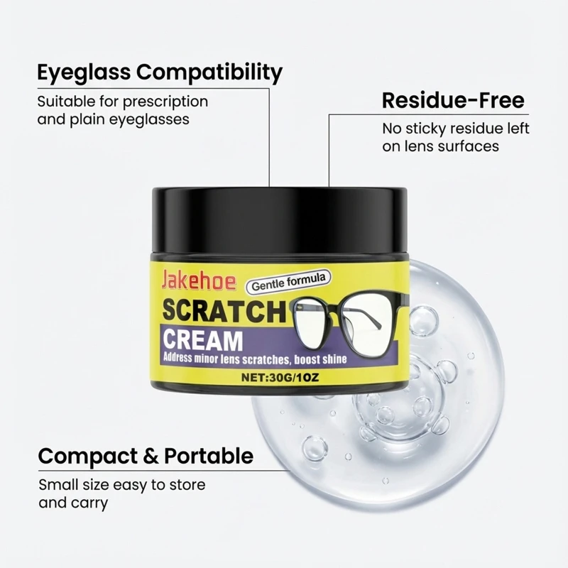 

Essential Lens Care Scratch Remover and Eyeglass Cleaner for Glasses Students Travelers and Busy Professional X37F