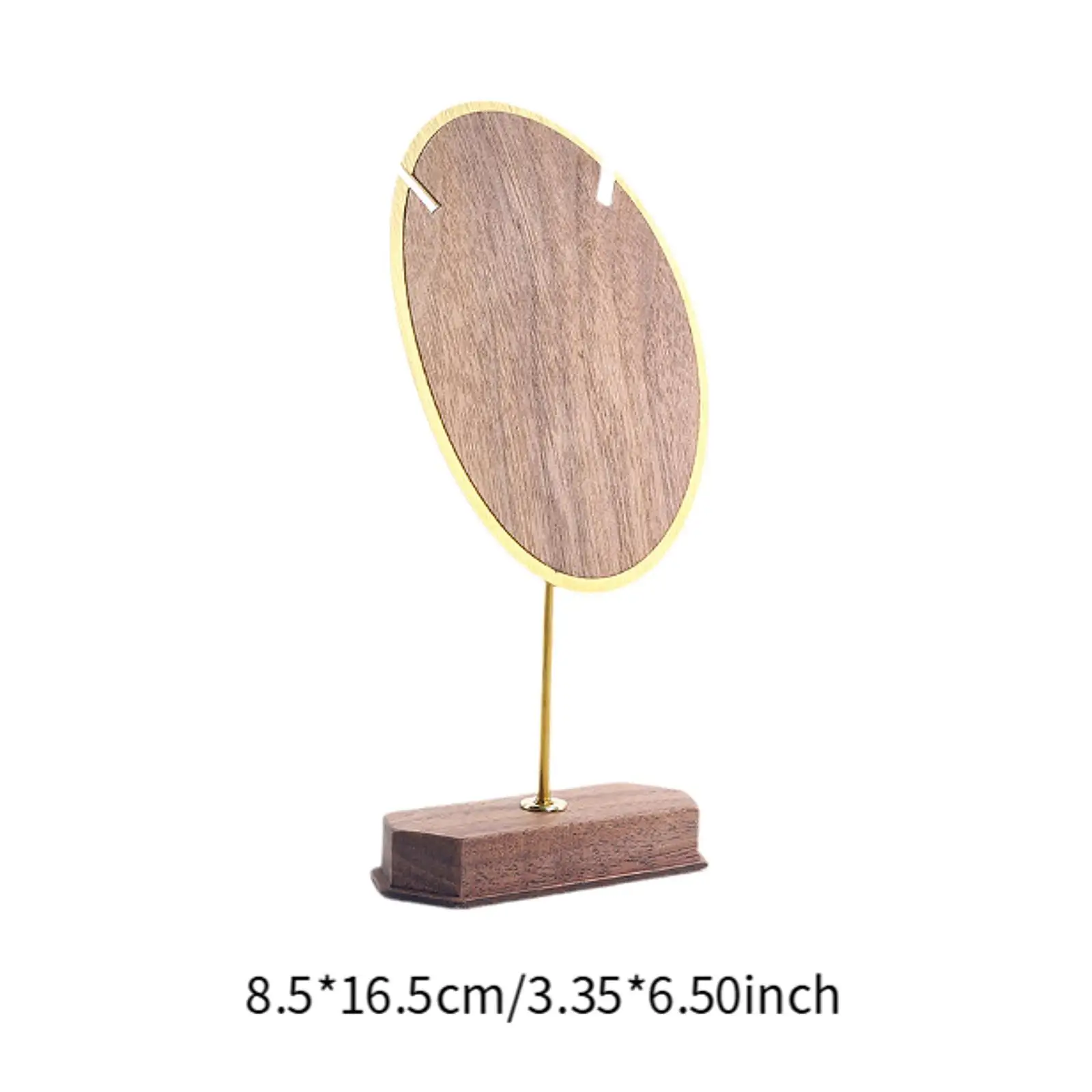 Schmuck Display Stand Halskette Halter Desktop Vitrine Holz Schmuck Lager regal mit Basis für Store Display