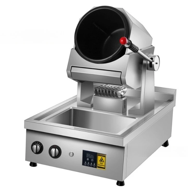 Commercial automatic cooking machine Hotel restaurant Intelligent roller cooking robot Electric wok Fast food fried rice