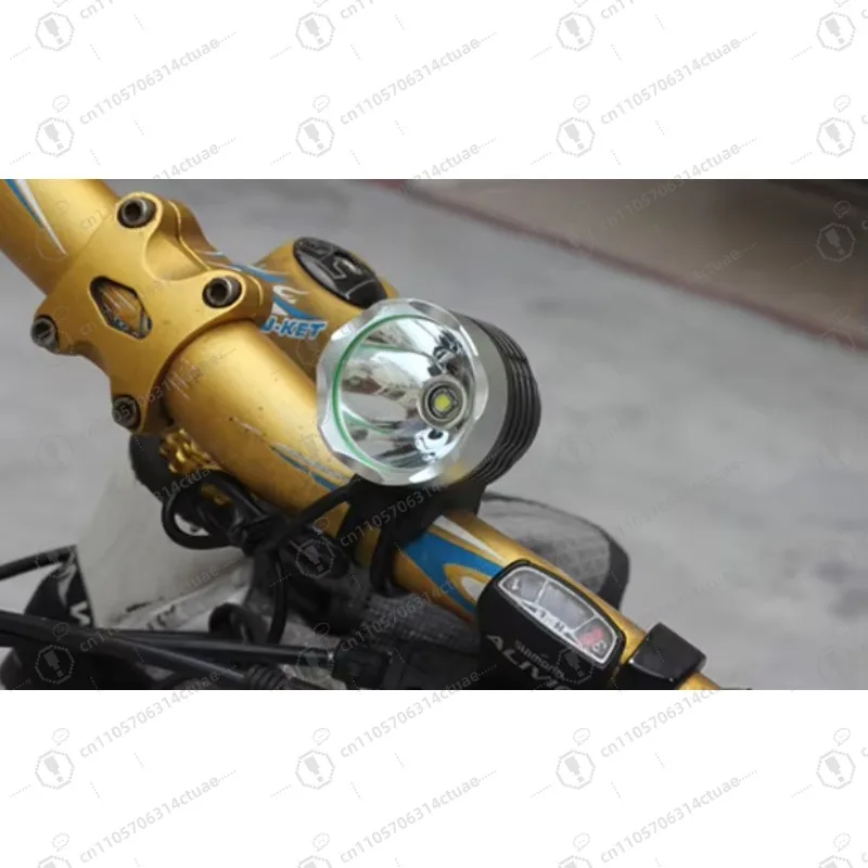 1PC 1x T6 LED Bike Light - Super Bright 4 Modes for Cycling Night Riding
