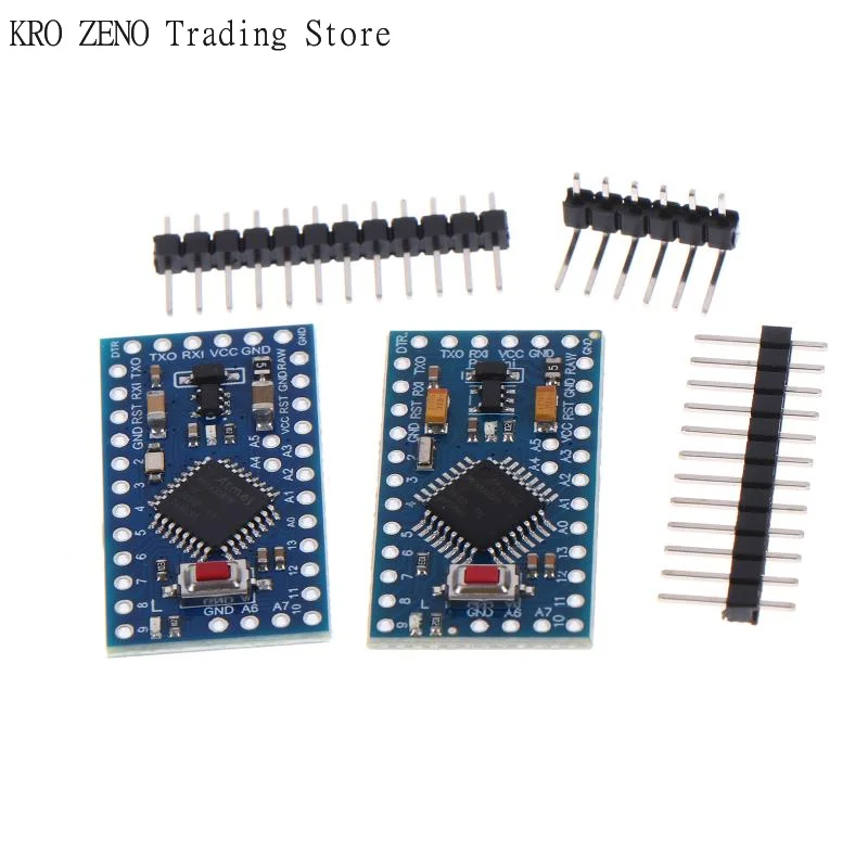 Develop Module Boards Pro Mini Atmega 328P Module 3.3V 8MHz / 5V 16MHz Interactive Media Improvement Accessories
