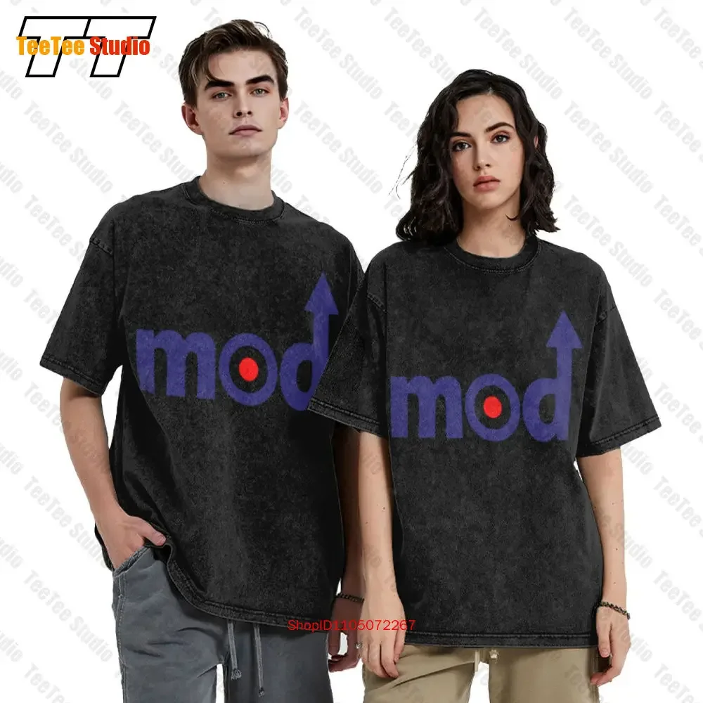 Camiseta extragrande con Logo de Mod The Jam Who Paul Weller Ska Northern Soul Scooter XQG3
