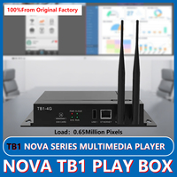 Novastar TB1-4G Multimedia Playback Box USB Port WiFi Controller HUB75 Full Color RGB Module LED Display Screen Video Processor