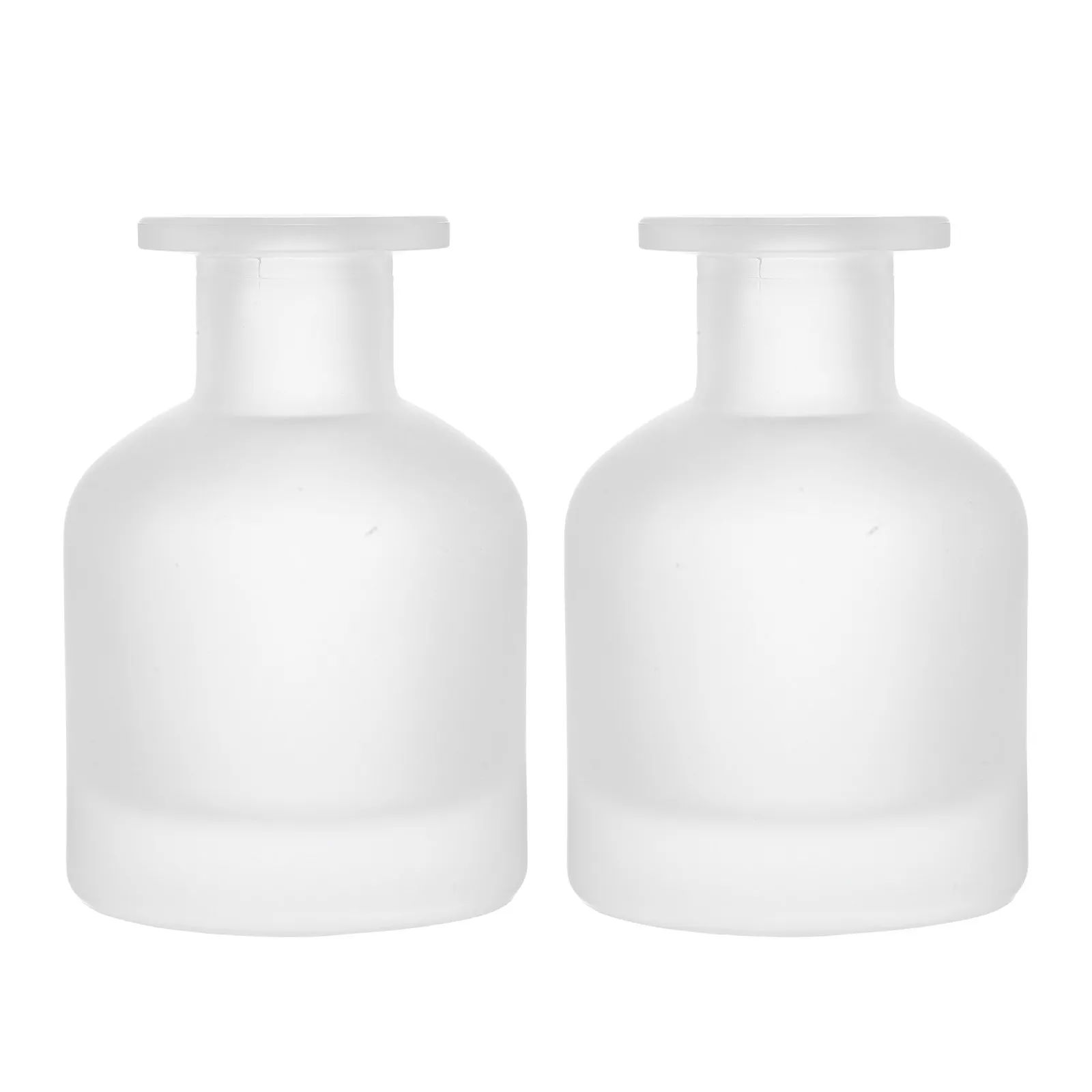 

2 шт. утолщенные цилиндрические стеклянные бутылки-диффузоры для ароматов, многоразовые, для дома и автомобиля, для эфирных масел