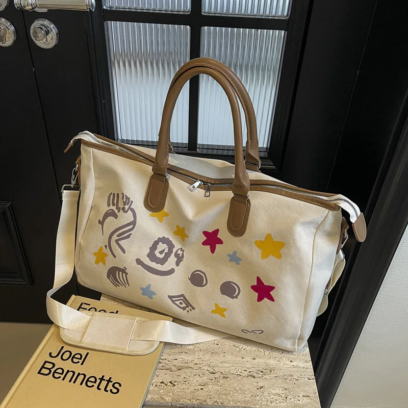 Personal Travel Bag for Women Fitness Gym Bags Business Carry-on Baggage Casual Large-capacity Handbag