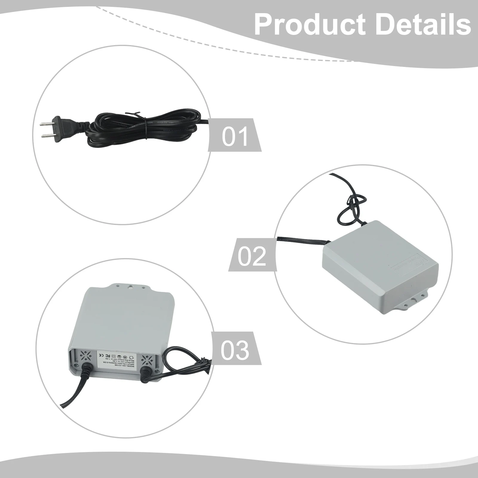 

5400mAh Battery Uninterruptible Power Supply 12V 1.5A Output 3-meter Power Cable 12v 1.5a Dc Ups Solution 12v Power Backup