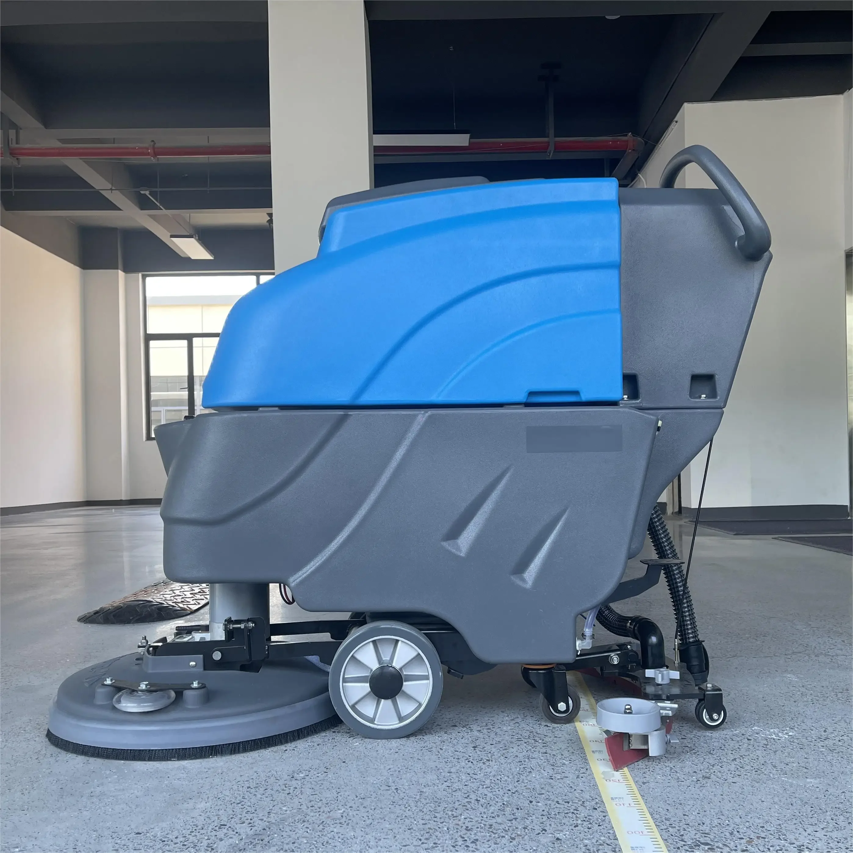 JX60 Best Price Custom Industrial Floor Scrubber Battery Walk-behind Clean  Machine with CE